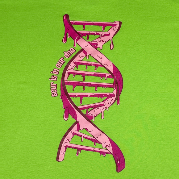 Warheads Shirt Adult LARGE Green Sour Soda Candy Tart Promo Retro 90s - Picture 4 of 7